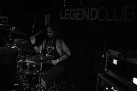 Milan, Italy. 29th September 2017. Rock band Blood Inc. performs at Legend Club. Brambilla Simone...