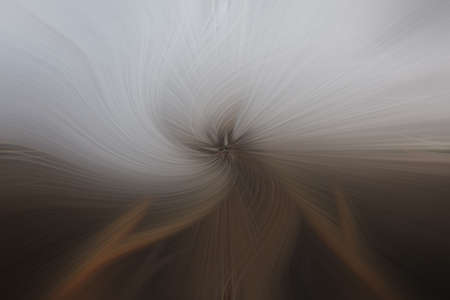 Abstract image composed of colored lines that create spiralsの写真素材