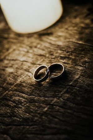 this is a couple of ringの写真素材