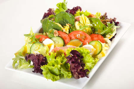 Fresh saladの写真素材