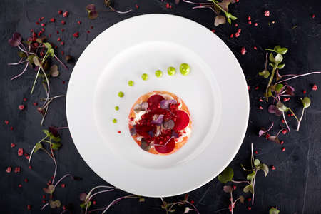 Carpaccio Of Salmonの写真素材