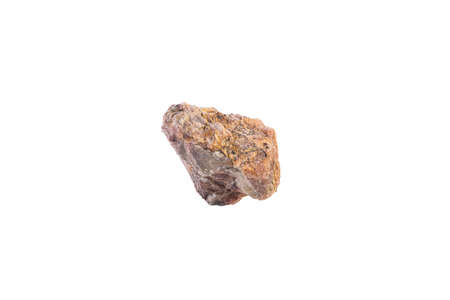 Andalusite form China or Brazil isolated on whiteの写真素材