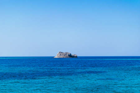 Balos beach in Greece. Sea view and summer landscape.の写真素材