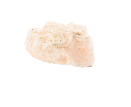 Pink Dolomite stone with dots isolated.の写真素材