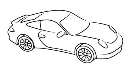 Car silhouetteのイラスト素材