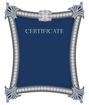 Certificate - Diplomaのイラスト素材