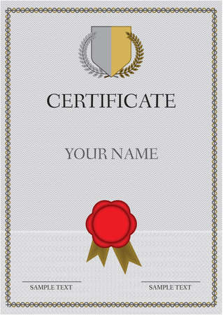 Certificate - Diplomaのイラスト素材