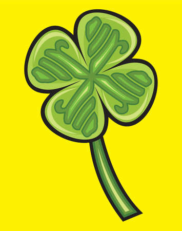Four leafs cloverのイラスト素材