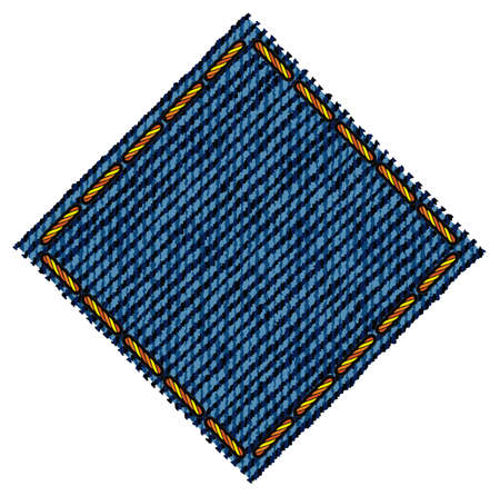 blue jeans textureのイラスト素材