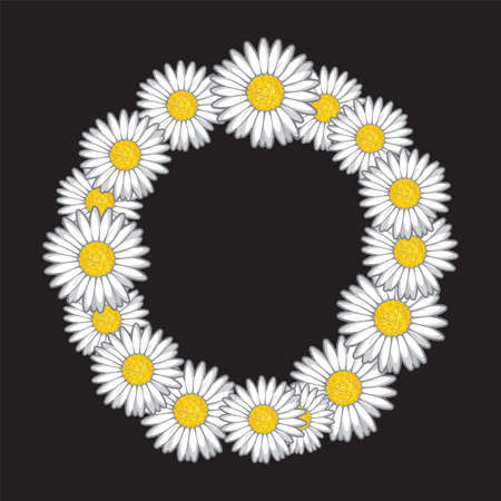 daisy letterのイラスト素材