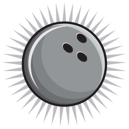 bowling ballのイラスト素材