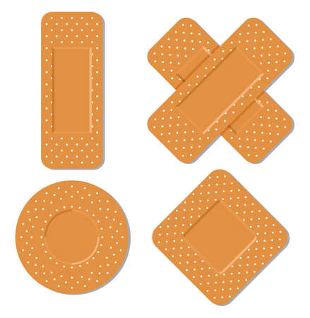 adhesive bandagesのイラスト素材