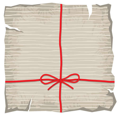 Blank old greeting cardのイラスト素材