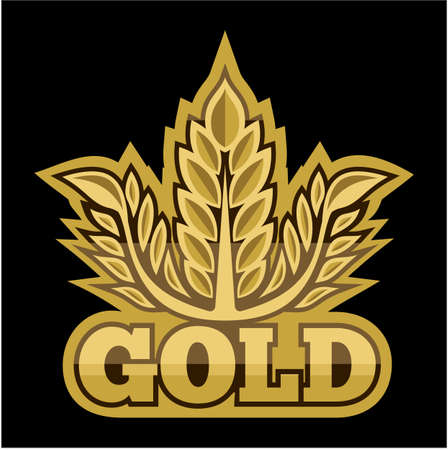 Gold signのイラスト素材