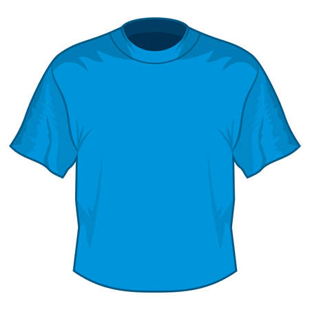 Blank T-shirtのイラスト素材