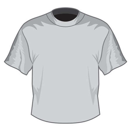 Blank T-shirtのイラスト素材