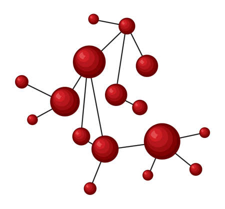 moleculeのイラスト素材