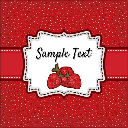 Retro greeting card template designのイラスト素材