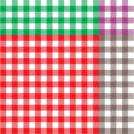 Retro tablecloth textureのイラスト素材