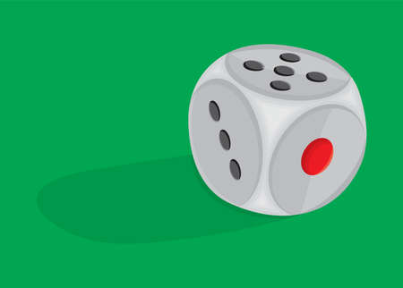diceのイラスト素材