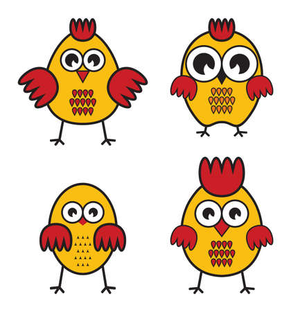 chickenのイラスト素材