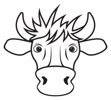 Cowのイラスト素材