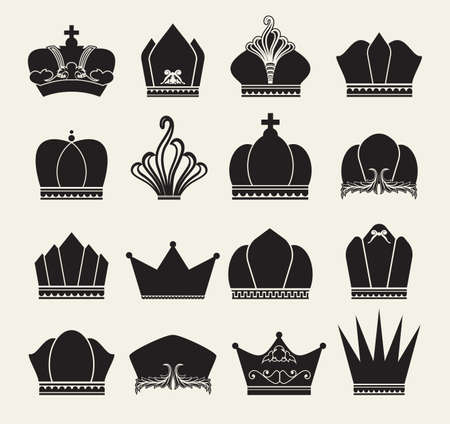 crown collectionのイラスト素材