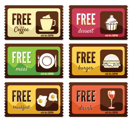 Free labelsのイラスト素材
