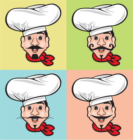 Comic Chefのイラスト素材