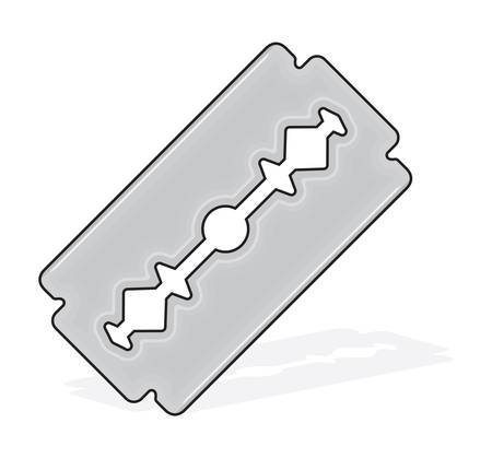 Blade razorのイラスト素材