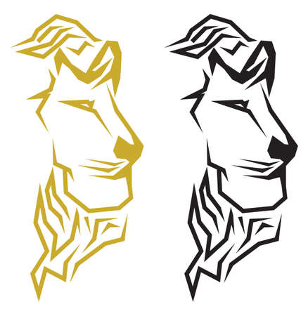 Lionのイラスト素材