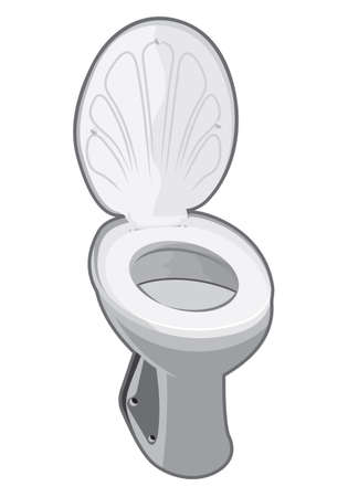 Toilet  toilet bowl のイラスト素材