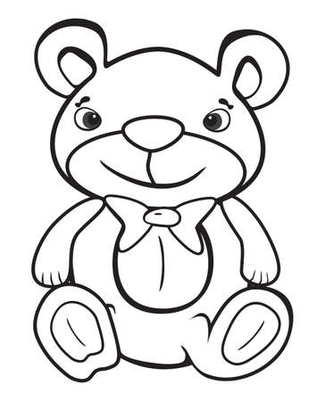 cute business bearのイラスト素材