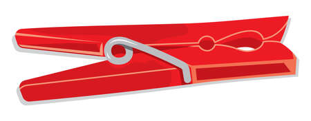 Illustration of clothespinのイラスト素材