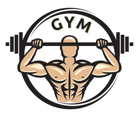Bodybuilderのイラスト素材