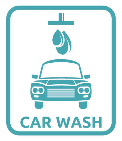 Car Wash iconのイラスト素材