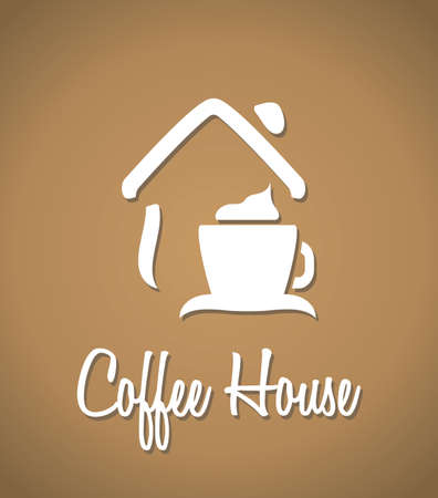 coffee house iconのイラスト素材