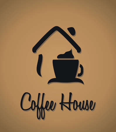 coffee house iconのイラスト素材