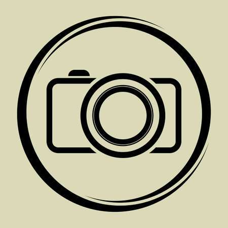 Camera Iconのイラスト素材