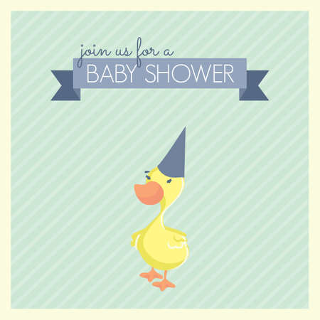 Baby showerのイラスト素材