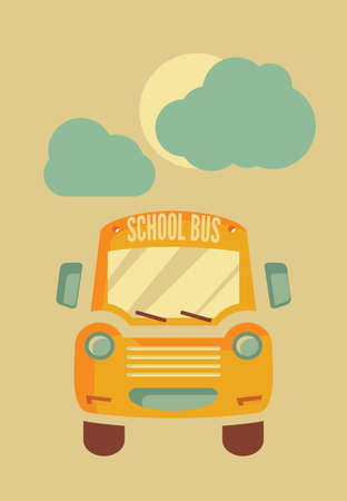 School Bus poster