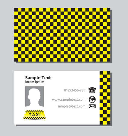 Business Card Templateのイラスト素材