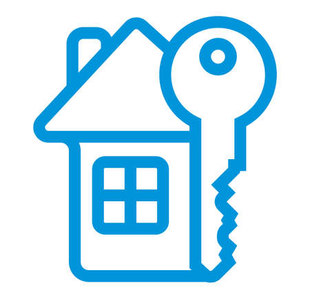 House and keyのイラスト素材