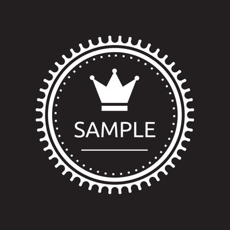 Vintage label badgeのイラスト素材