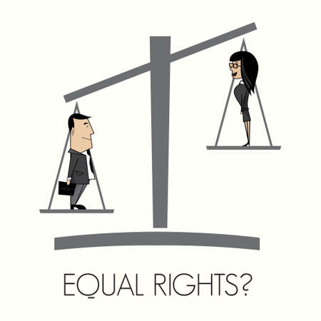 Equal rightsのイラスト素材