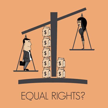 Equal rightsのイラスト素材