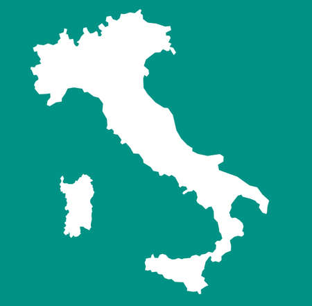 Italy mapのイラスト素材