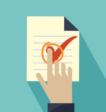 Check listのイラスト素材