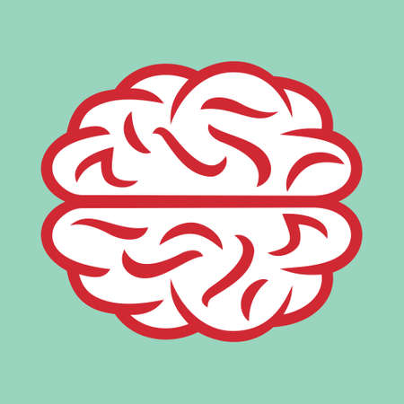 Think. Brain iconのイラスト素材