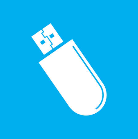 USB flash iconのイラスト素材